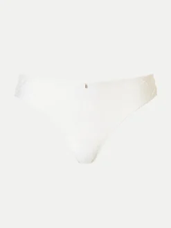 Livera Stripe Lace String - Milk