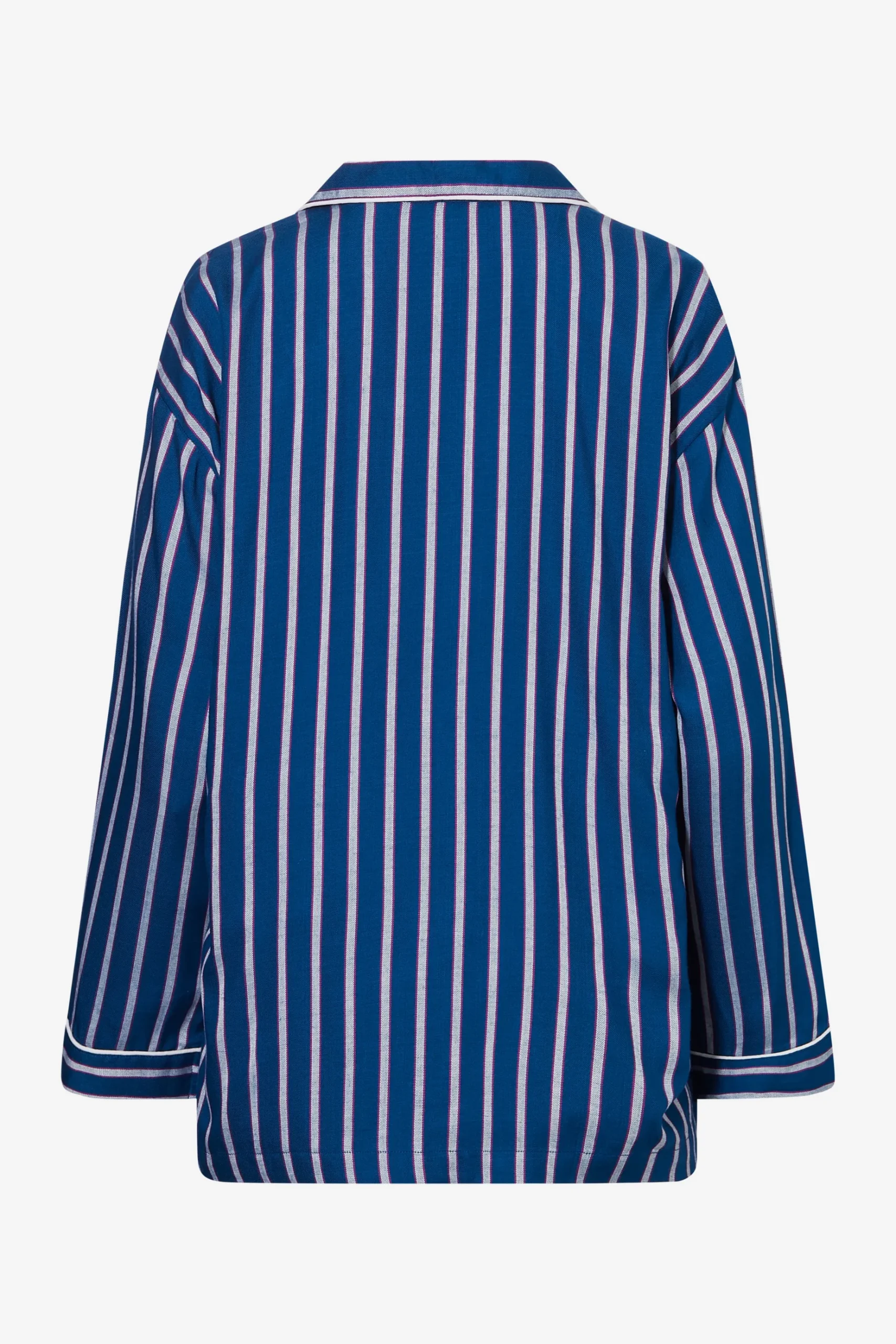 Livera STRIPES Top lange mouw - Egret/Opale