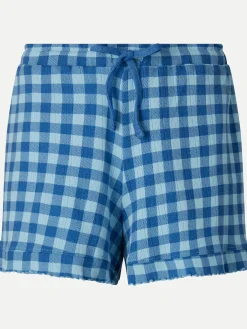 Livera TIMELESS CHECKS Korte broek - Sky Checks