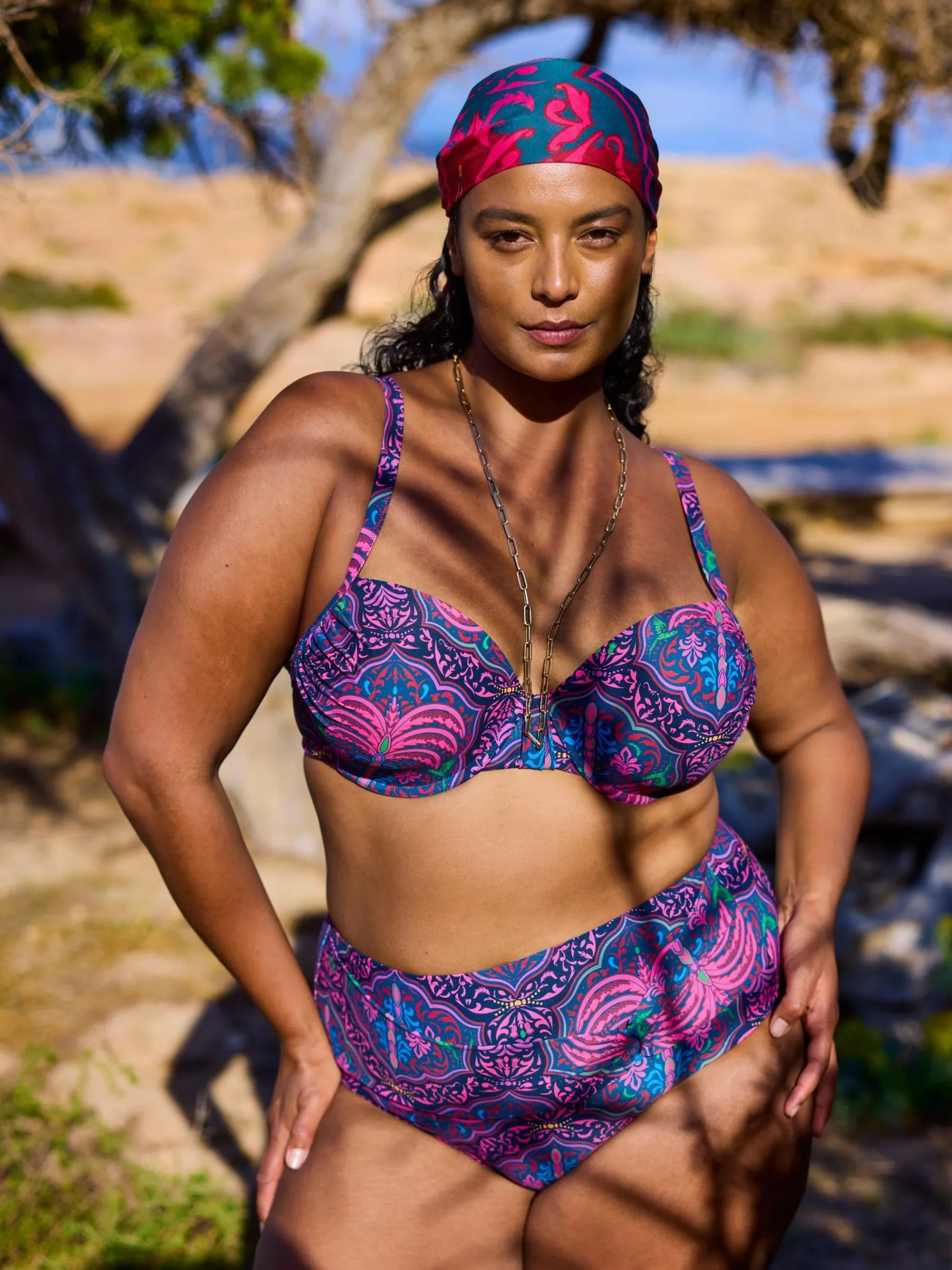 Livera TOULON Donna bikinitop - Pink Palm