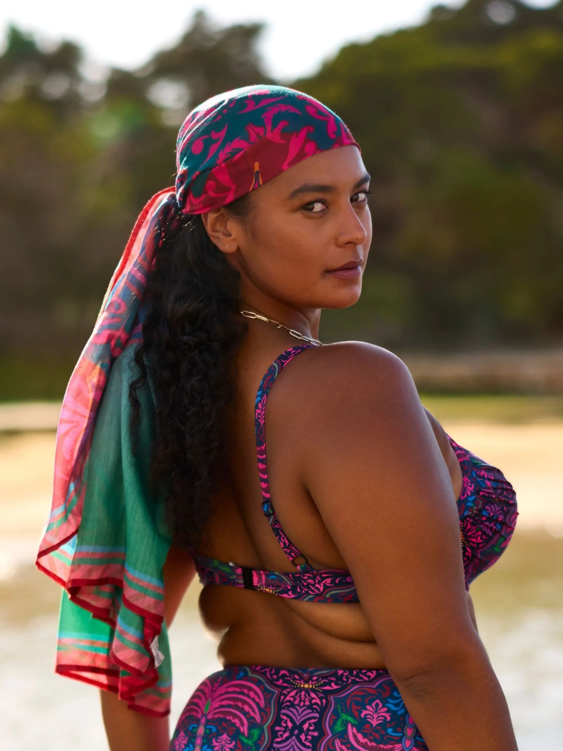Livera TOULON Donna bikinitop - Pink Palm