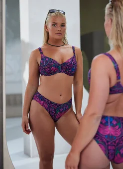Livera TOULON Mid Bikinibroekje - Pink Palm