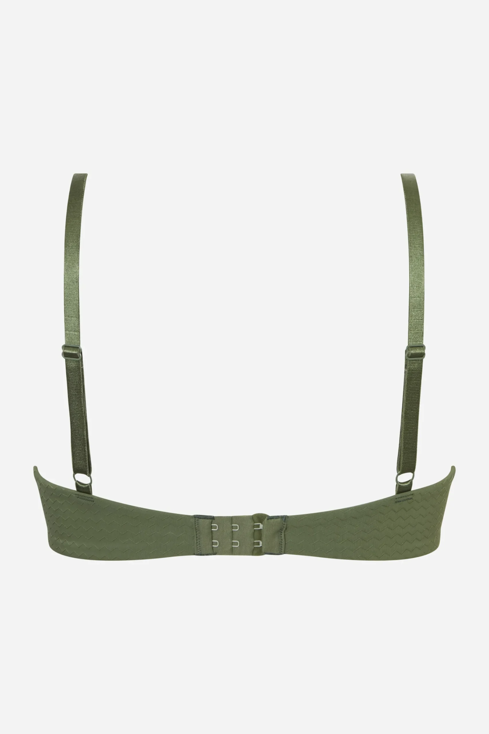 Livera Zigzag Bibi Voorgevormde BH zonder beugel - Bronze green