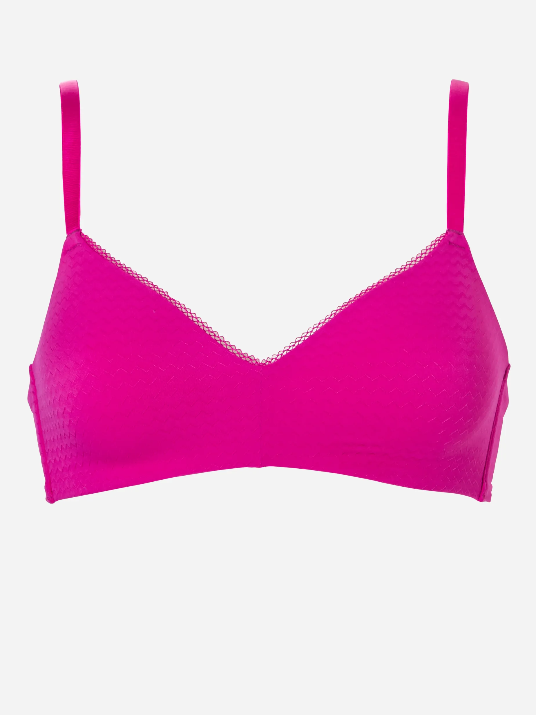 Livera Zigzag Bibi Voorgevormde BH zonder beugel - London fuchsia