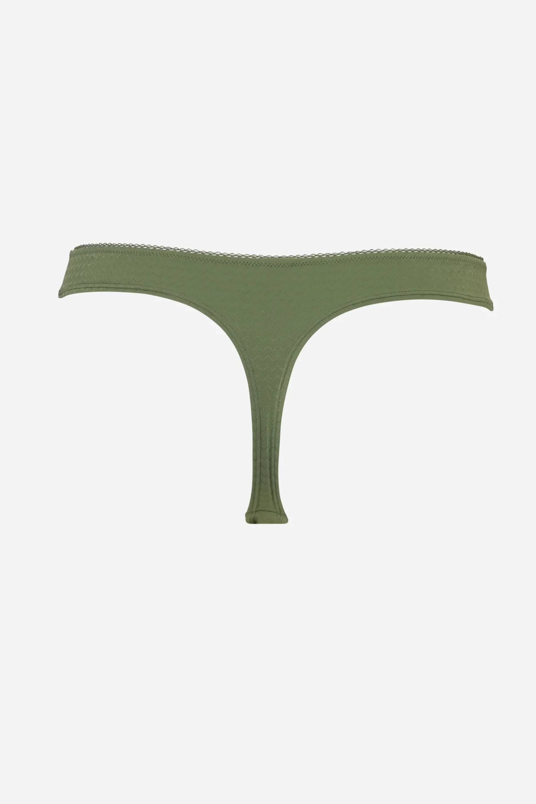 Livera Zigzag String - Bronze green