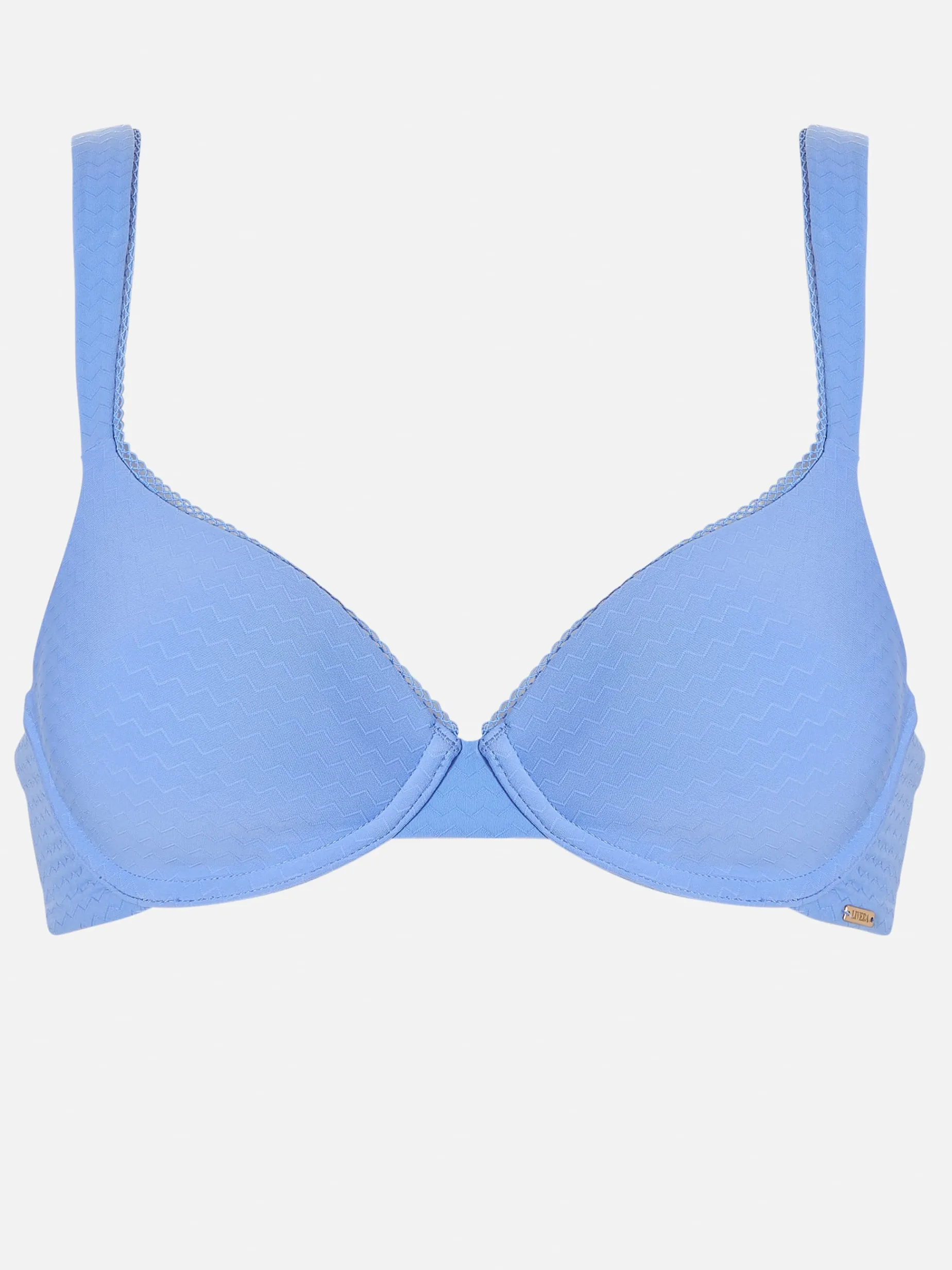 Livera Zigzag Voorgevormde Lindsey BH - Cornflower blue