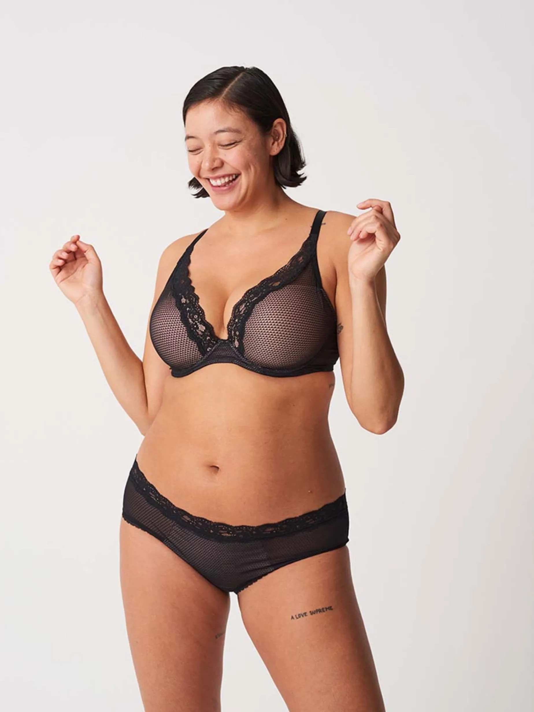 Passionata Brooklyn Voorgevormde Plunge BH - Zwart